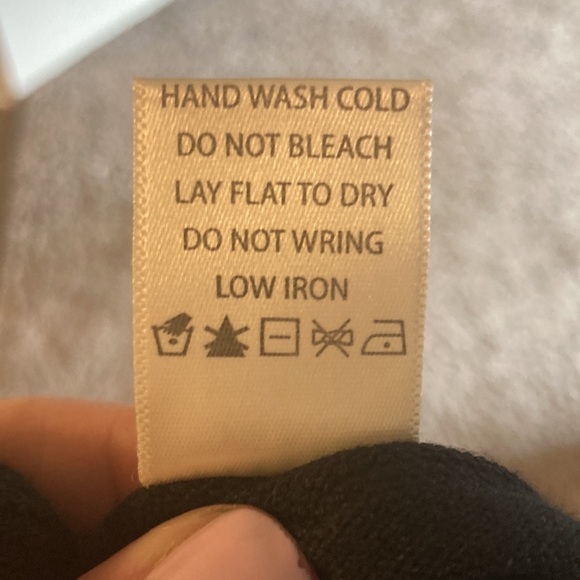 Max Studio black knit skirt A-line - Picture 7 of 8